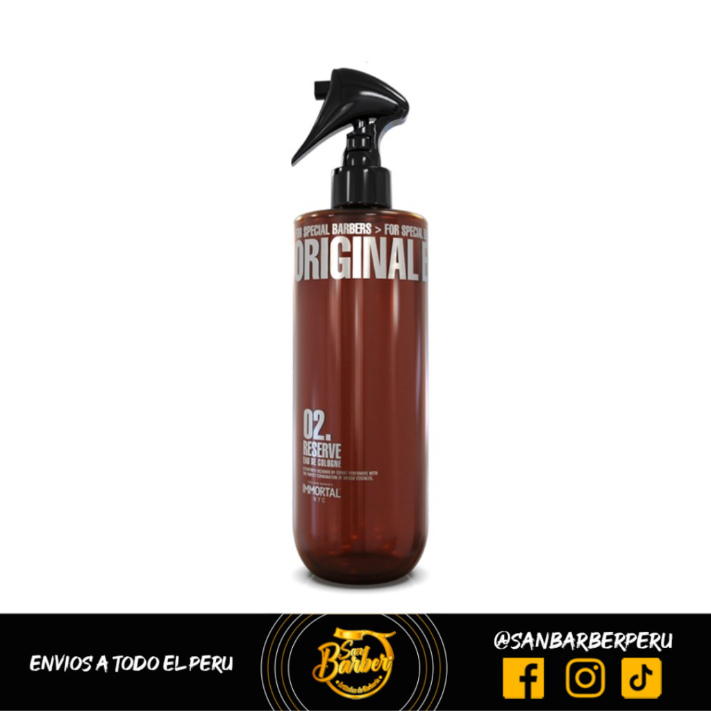 AFTER SHAVE IMMORTAL 500ML 02 San Barber Perú